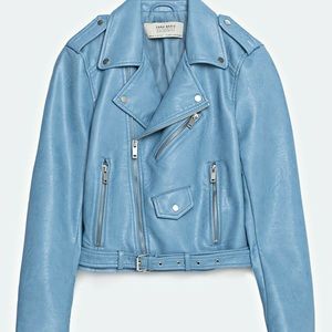 Best 25 Deals For Zara Baby Blue Leather Jacket Poshmark Best 25 Deals For Zara Baby Blue Leather Jacket Poshmark